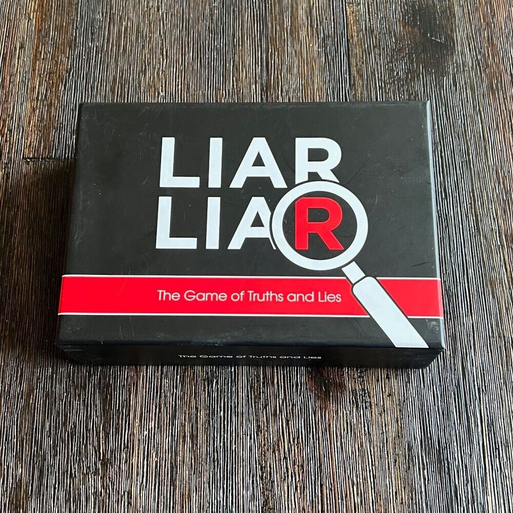 Liar Liar The Game of Truths and Lies Family Party Friends Game Creative Lying